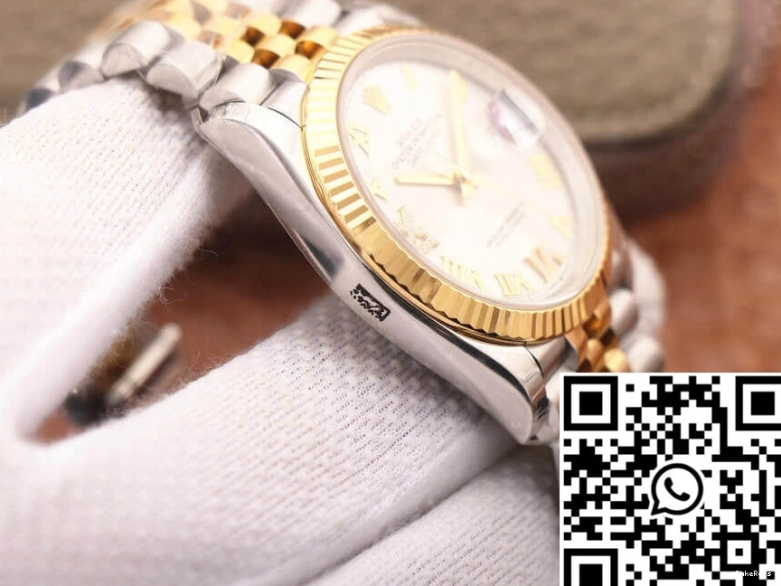 Yellow Rolex EW Factory Diamond M126233-0031 Gold Dial Datejust 0727